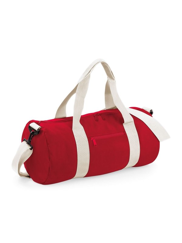 classic red/off white